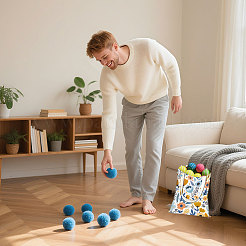 2 шт. двухцветные полиэстеровые подвесные автомобильные мусорные мешки с принтом&nbsp;ABAG-DR0001-16D