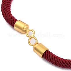 Armbänder aus Nylonschnüren&nbsp;AJEW-P116-02G-33