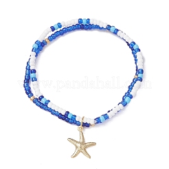 Set di 3 braccialetti con ciondoli in lega oceanica&nbsp;BJEW-MZ00338