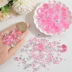 1100 шт. акриловые стразы с заостренной задней частью кабошоны&nbsp;GACR-SP0001-05C