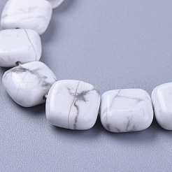 Fili di perline howlite naturale&nbsp;G-G805-C11