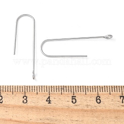 Ganci per orecchini in acciaio inossidabile chirurgico 316&nbsp;X-STAS-Z124-02D-P