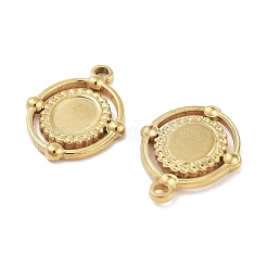 Оправы для подвесок из нержавеющей стали 304 в виде кабошонов&nbsp;X-STAS-P364-07G