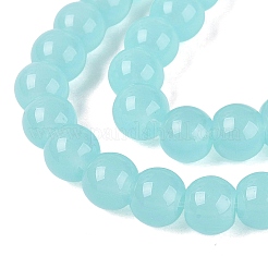 Nachahmung Jade Glasperlen &nbsp;LS-GLAA-T032-J6mm-06