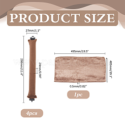 Haarflechtwerkzeug aus Leder&nbsp;DIY-WH0591-347