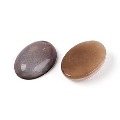 Natürliche graue Achat-Cabochons (gefärbt und erhitzt)&nbsp;G-N361-05A-02