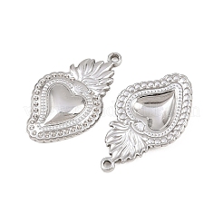 Pendentifs en acier inoxydable 304 sertis de strass&nbsp;STAS-L317-29P