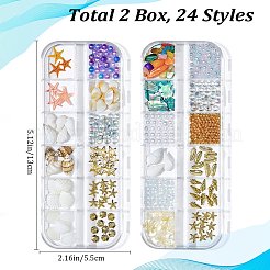 Decoración de uñas con temática oceánica&nbsp;MRMJ-CP0001-34E