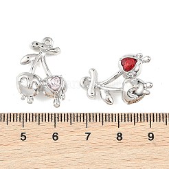 Подвески из сплава и страза&nbsp;ALRI-L052-04P