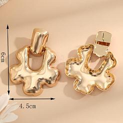 Boucles d'oreilles clous géométriques en fer massif&nbsp;EK5075-5