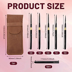 5 Nylon-Strichzeichnungsstift&nbsp;AJEW-CA0005-34