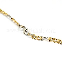 Fabricación de collares de cadena fígaro de acero inoxidable 304&nbsp;STAS-A028-N023
