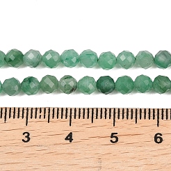 Chapelets de perles en jade africaine naturelle&nbsp;G-B175-D20-4mm