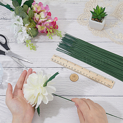 100шт железный стержень для цветка&nbsp;AJEW-SP0003-73B