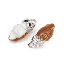 Ciondoli smaltato in ottone&nbsp;KK-CBA6818-04P-02