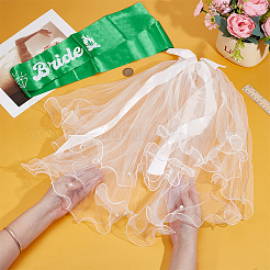 1 pezzo di nastro di stoffa per tracolla da sposa&nbsp;AJEW-NB0008-95