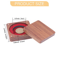 Магнитные коробки для хранения деревянных медалей&nbsp;CON-WH0088-93A-02