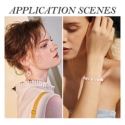 80 г прозрачных стеклянных бусин&nbsp;DGLA-TA0001-47E