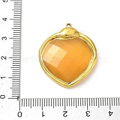 Messing Glas-Anhänger&nbsp;GL-CBA4231-01C-G