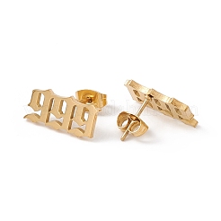 Zahlenohrringe&nbsp;EJEW-F286-01I-G