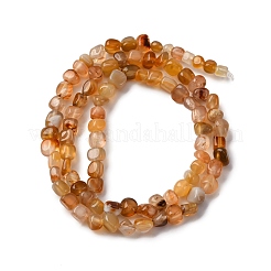 Крашеные природные сердолика бусы пряди G-F465-22