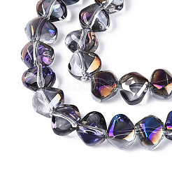 Гальванизируйте прозрачное стекло бисер нитей&nbsp;EGLA-N017-05A-A08