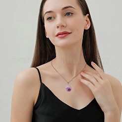 20 шт. Подвески из натурального аметиста&nbsp;G-FI0001-33