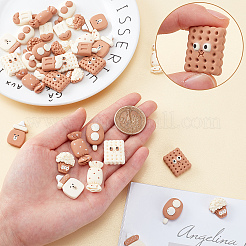 Cabochon in resina opaca stile 48 pz 6&nbsp;CRES-CN0001-03