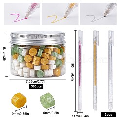 Самодельные восковые печати&nbsp;DIY-CP0004-60A