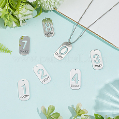 10 pendentif en acier inoxydable 304&nbsp;STAS-SC0021-58P