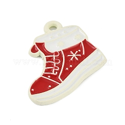 Подвески из сплава с эмалью из сплава с рождественской тематикой&nbsp;ENAM-Z020-01B