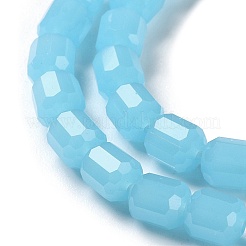 Abalorios de vidrio de jade de imitación&nbsp;GLAA-G112-02A