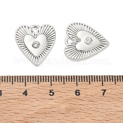 Pendentifs en alliage avec strass&nbsp;FIND-D044-26P