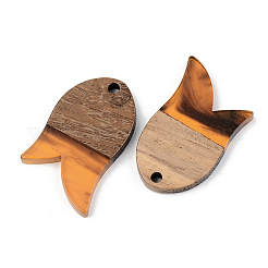 Подвески из смолы и ореха&nbsp;RESI-S389-060B-A01