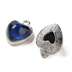 Синие подвески из легированного стекла&nbsp;PALLOY-U003-07P