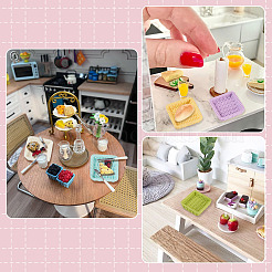 20 Stück undurchsichtige Harz-Decoden-Cabochons&nbsp;CRES-TA0001-93