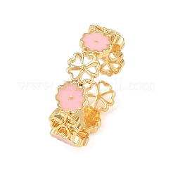 Открытые кольца-манжеты из эмалированной нержавеющей стали 304&nbsp;RJEW-Z132-02G