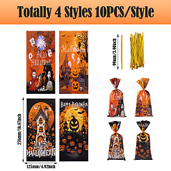 4 arten halloween diy hochzeit geburtstag party süße süßigkeiten cookie kegel lagerung&nbsp;ABAG-TAC0013-04B
