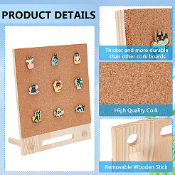 Holzständer für den Schreibtisch&nbsp;AJEW-WH0348-334