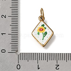 Doppelseitig bedruckte Anhänger aus Edelstahl 304&nbsp;SA-CBA45D9-01C