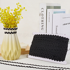 Лента из полиэстера с волнистой бахромой длиной 50 ярд.&nbsp;SRIB-GF0001-42B