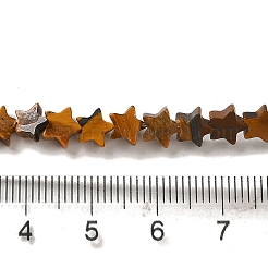 Природных тигровый глаз бисер нитей&nbsp;G-G085-B03-02