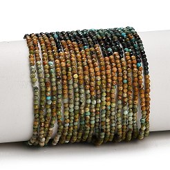 Chapelets de perles en turquoise de HuBei naturelle&nbsp;GG-CBA4399-A01-01
