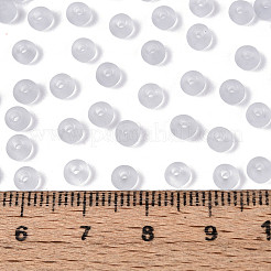 Прозрачные матовые цветные стеклянные бусины&nbsp;SEED-T007-12B