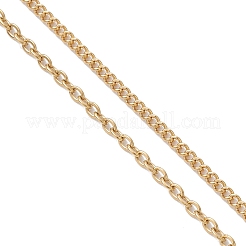 Изготовление ожерелий из витой цепи из нержавеющей стали 304&nbsp;AJEW-JB01512-01