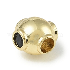 Стойки обшивки латунь микро проложить кубического циркония бусы&nbsp;KK-A220-24G-G