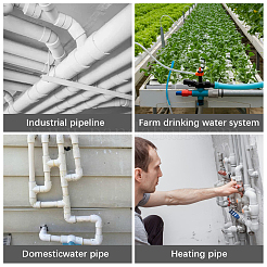 U-Hakenhalter aus PVC-Kunststoff&nbsp;FIND-GF0009-70A