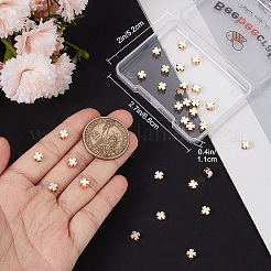 50 шт. Латунные дистанционные бусины&nbsp;KK-BBC0009-67