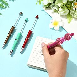 10шт шариковая ручка из АБС-пластика и железа&nbsp;AJEW-FS0001-41E