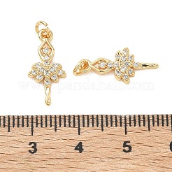 Shegrace Messing-Anhänger mit Mikropavé-Fassung aus Zirkonia&nbsp;XGRQ3D848-486G